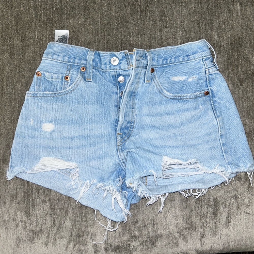 Levi's 501 High Waisted Shorts